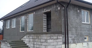 Фасад из газобетона для дома в Чехове - Строй-Чхв, качественная отделка от 2091 руб.